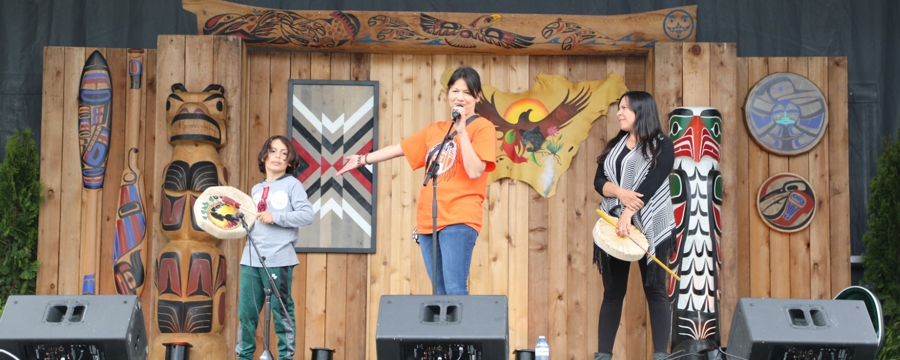 National Indigenous People’s Day, June 21, in collaboration with host nations Semiahmoo First Nation, Kwantlen First Nation and Katzie First Nation, and the City of Surrey.