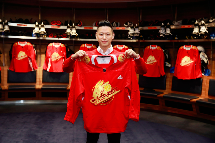 Vancouver Canucks on X: Our #LunarNewYear jerseys for tonight's warmups 🤩  Designed by award-winning artist Trevor Lai.  / X