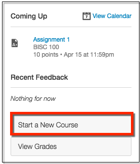 Creating a new course - Canvas Support - Simon Fraser University