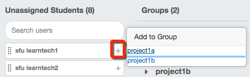 how to create group assignment in canvas