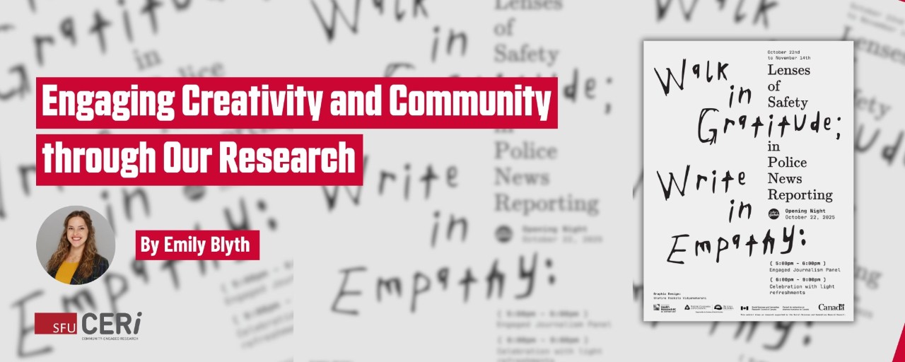 Engaging Creativity and Community Through Research