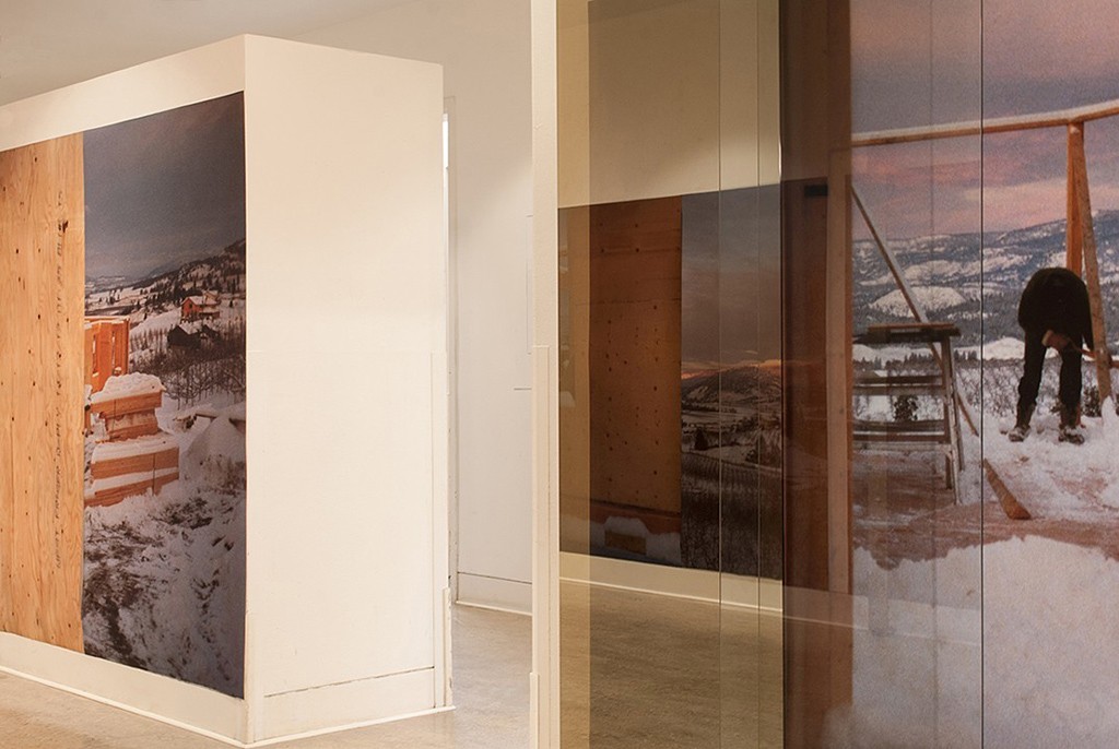 A view to call one’s own, installation view, Emily Geen, 2015.