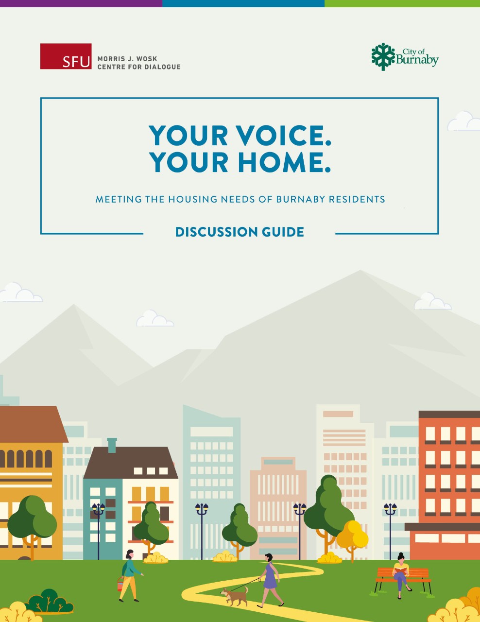 Cover of the Your Voice Your Home discussion guide