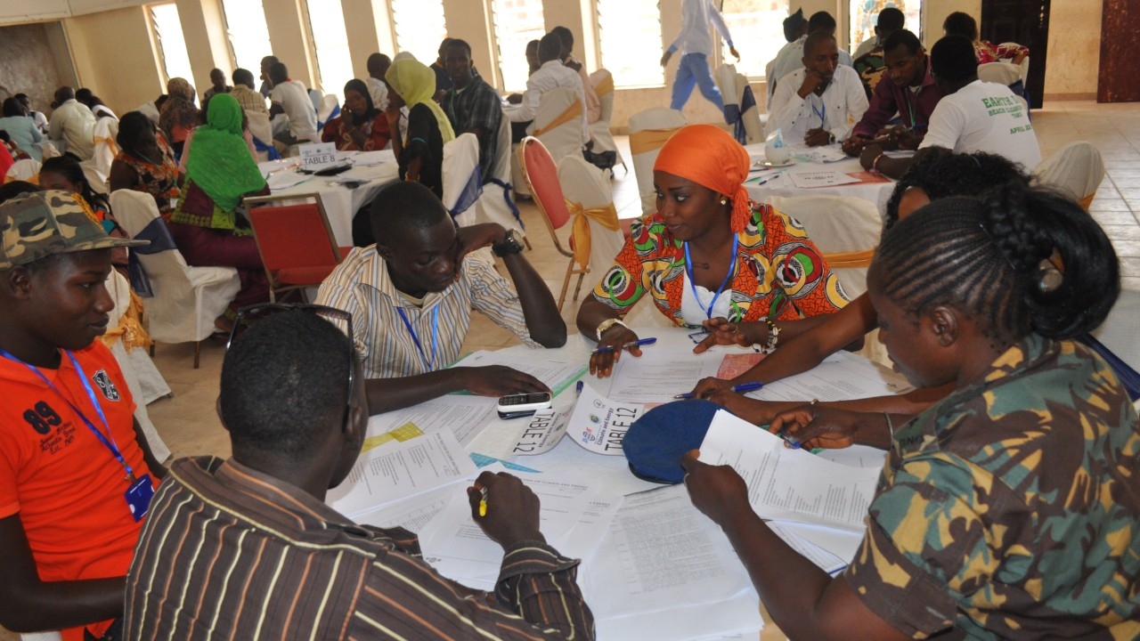 Gambia: citizens debating. World Wide Views on Climate and Energy (June 6, 2015)