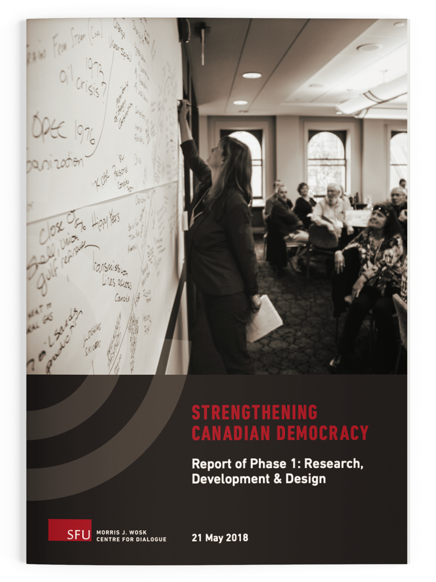 Mockup cover of the phase 1 report