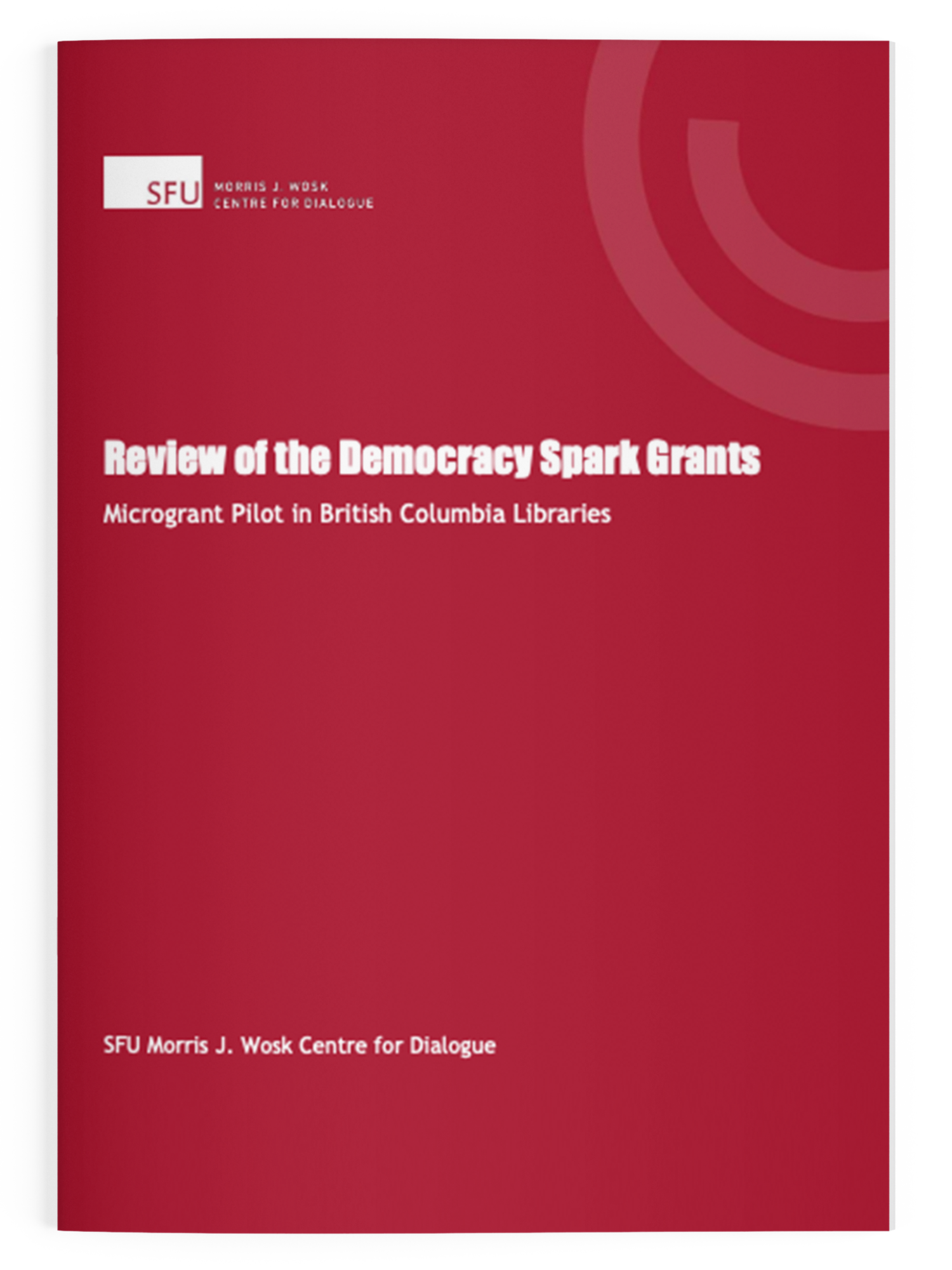 Mockup of the report covere