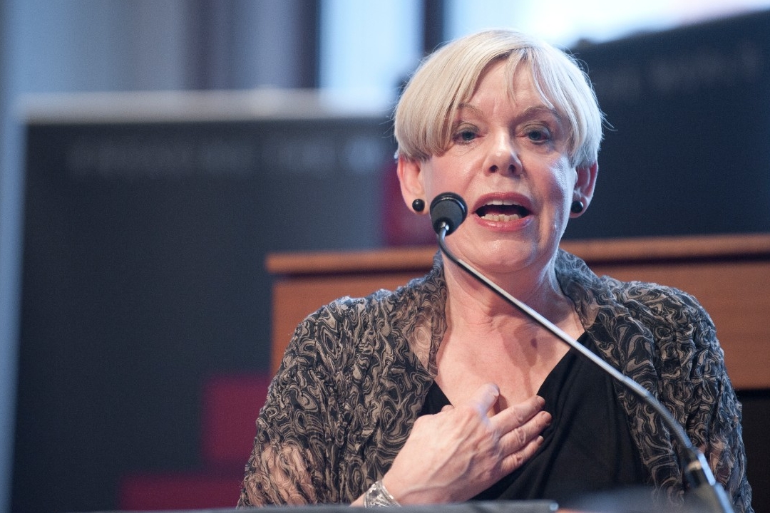 Karen Armstrong speaking at the 2012 Jack P. Blaney Award for Dialogue ceremony