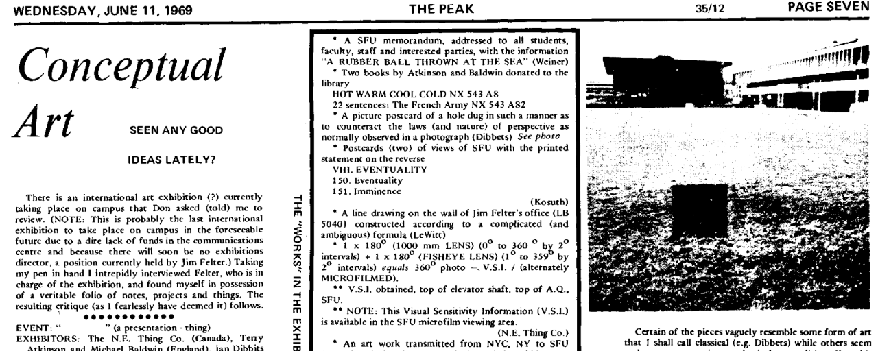 Conceptual art: Seen any good ideas lately?