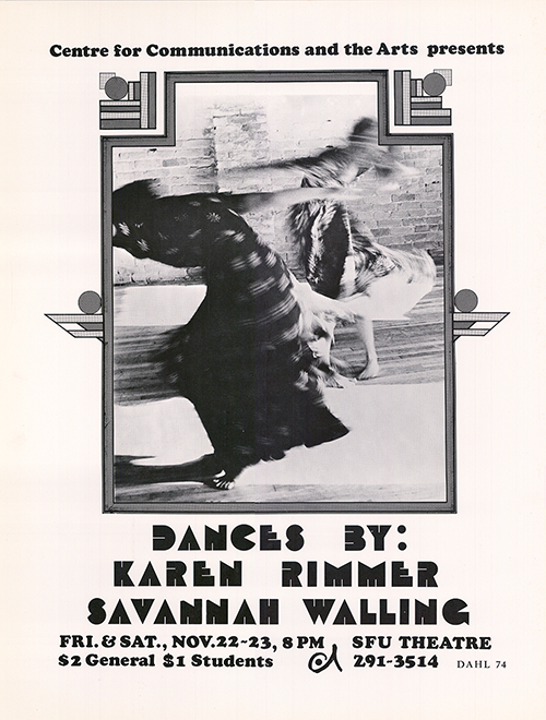 Dances by Karen Rimmer and Savannah Walling