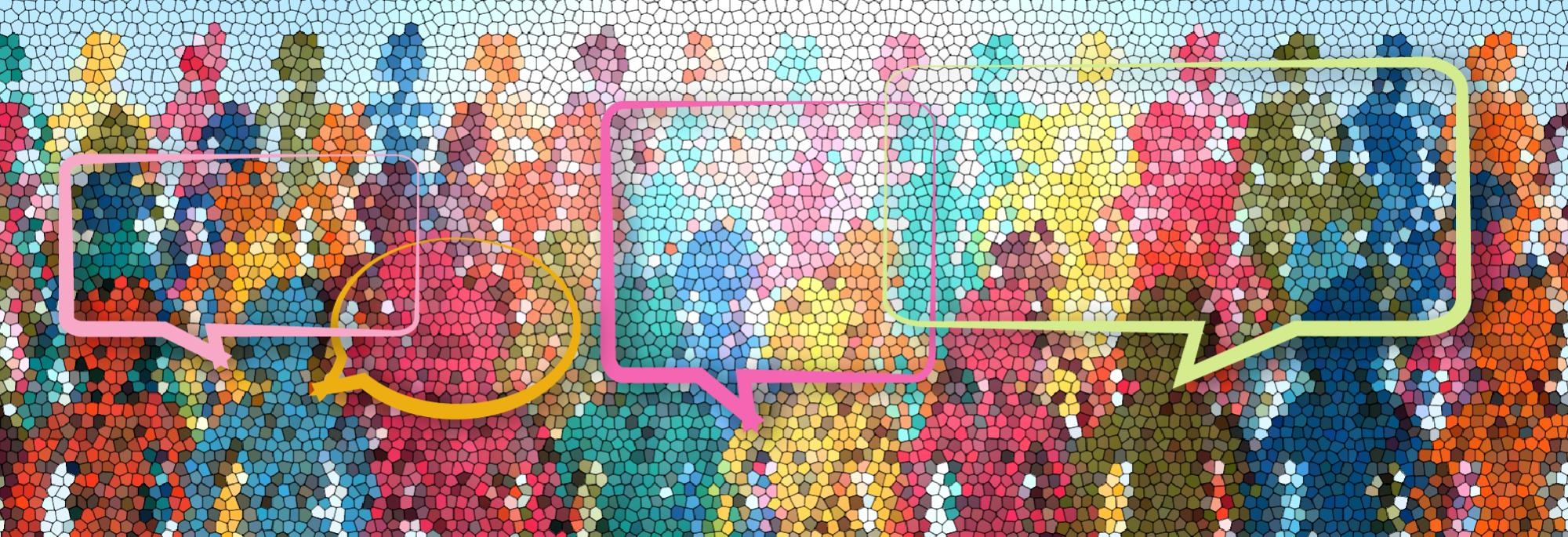 colourful mosaic image