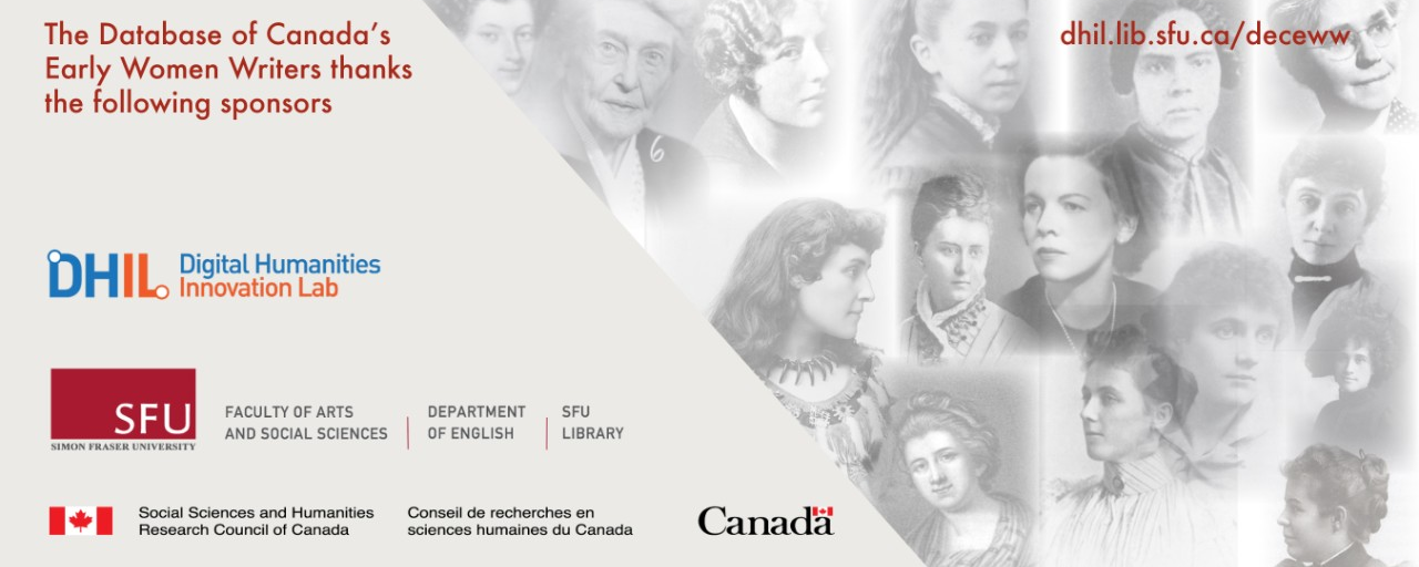 The Database of Canada's Early Women Writers (DoCEWW)