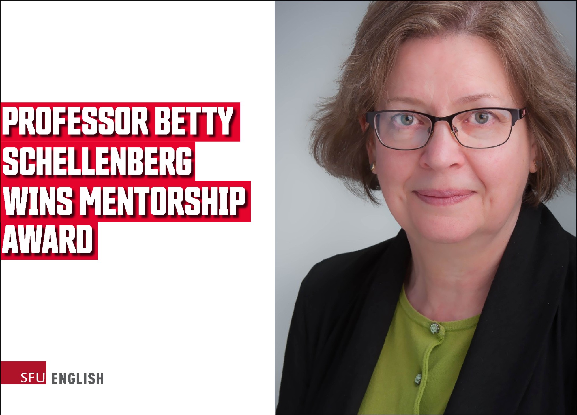 Headshot of Professor Betty Schellenberg
