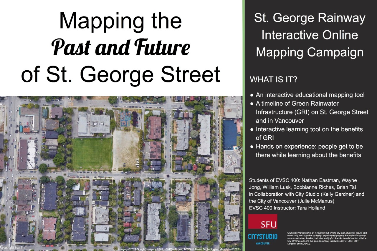 Interactive GIS and Public Engagement of the St. George Rainway