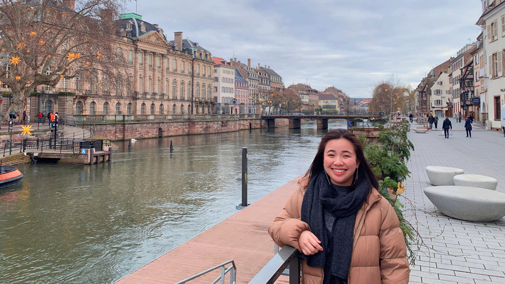 Victoria Chua says staying calm and taking care of herself helped her stay focused on her goals during the early stages of the COVID-19 pandemic.