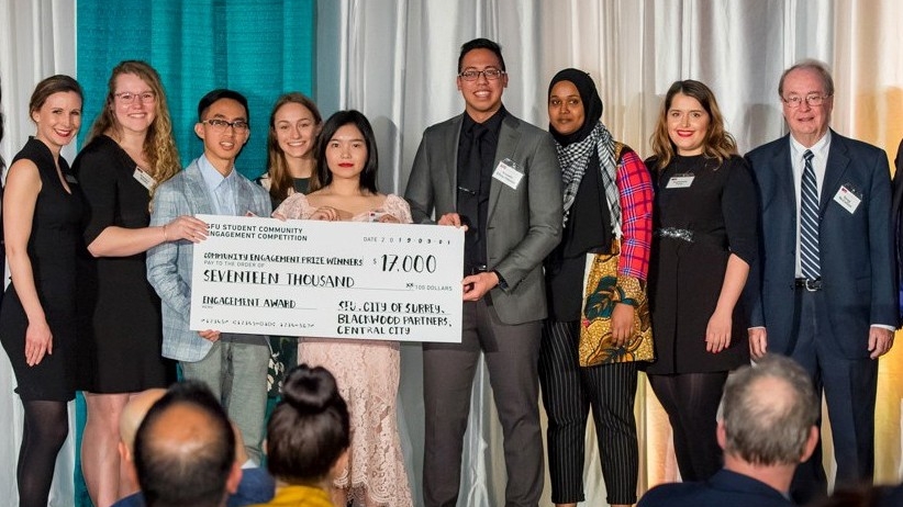 2019 sfu student community engagement award winners