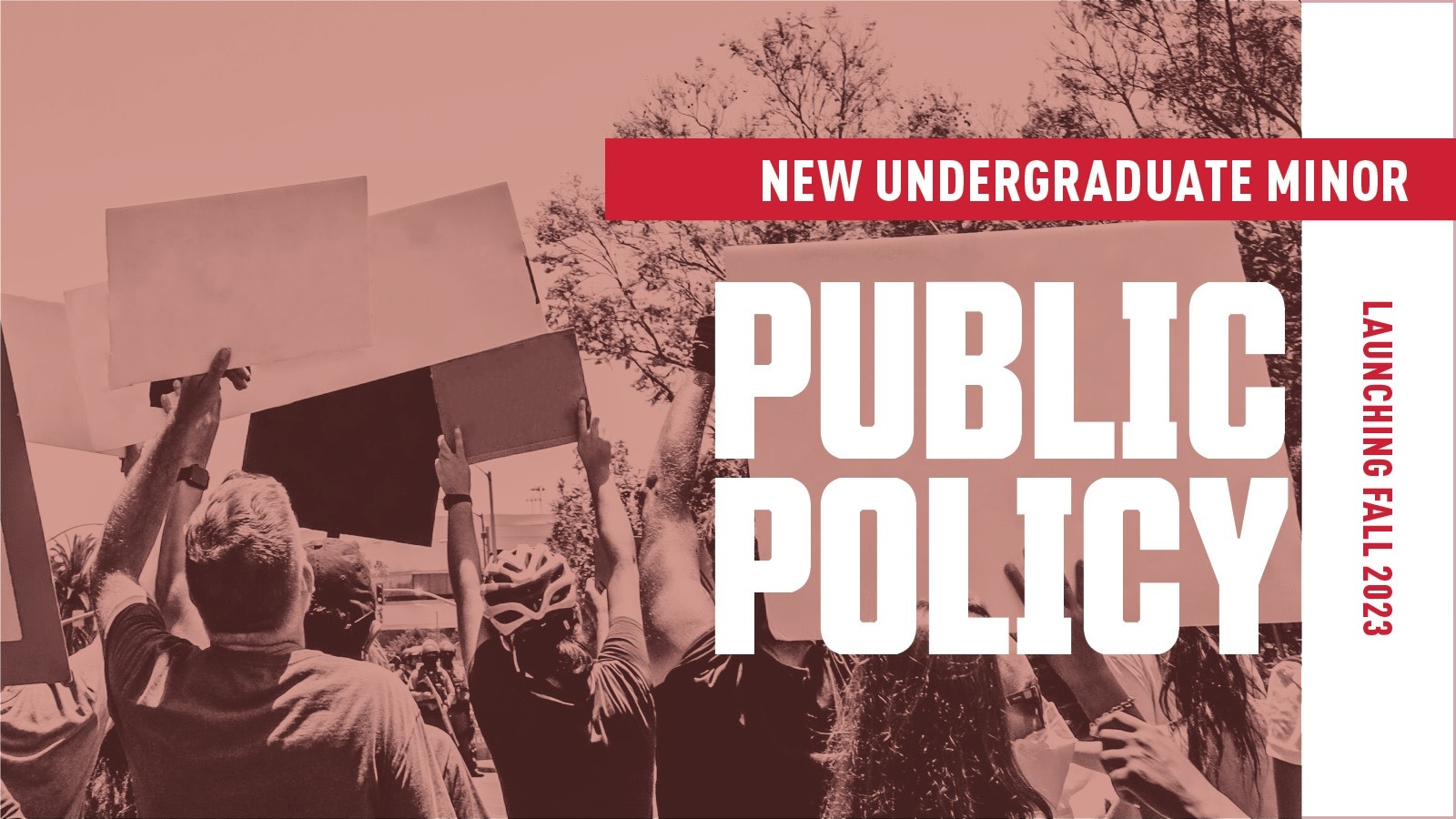 Undergraduate minor in Public Policy launching Fall 2023