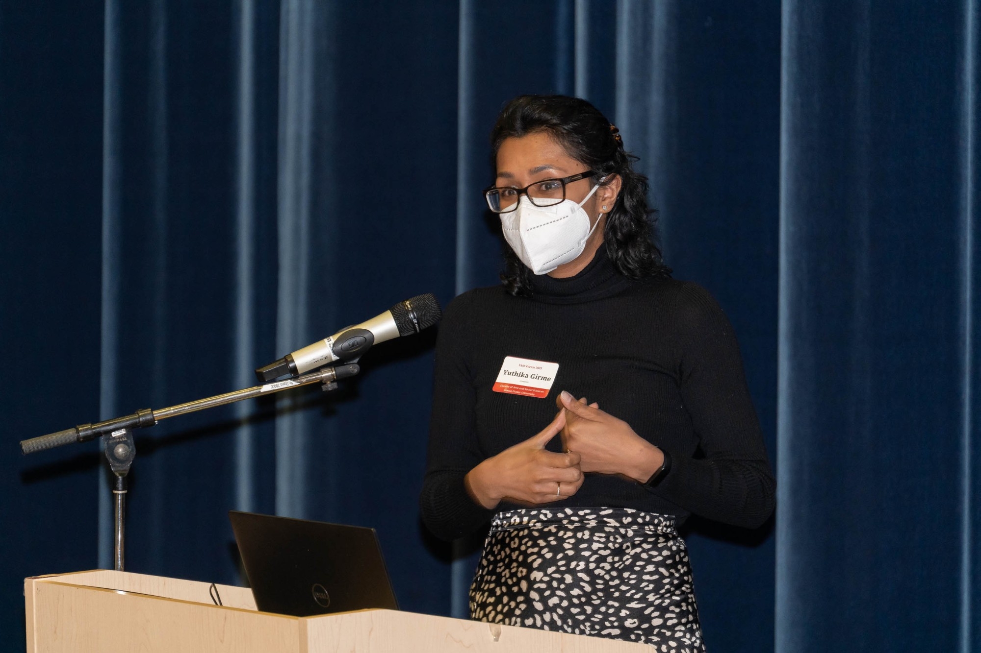 Yuthika Girme presents at FASS Forum