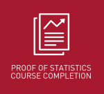 Proof of statistics course