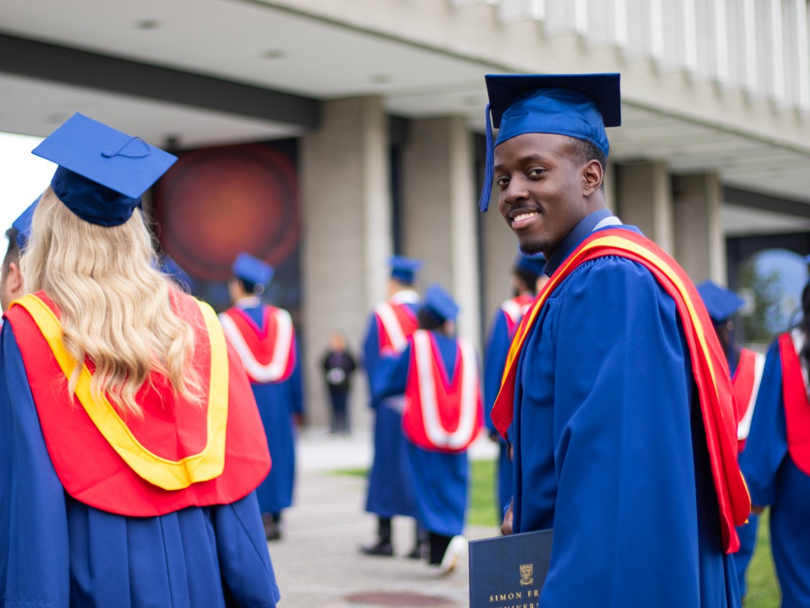 New alumnus shares keys to success during degree