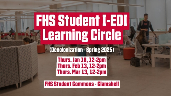 Nov 6: Fall FHS Student I-EDI Learning Circle