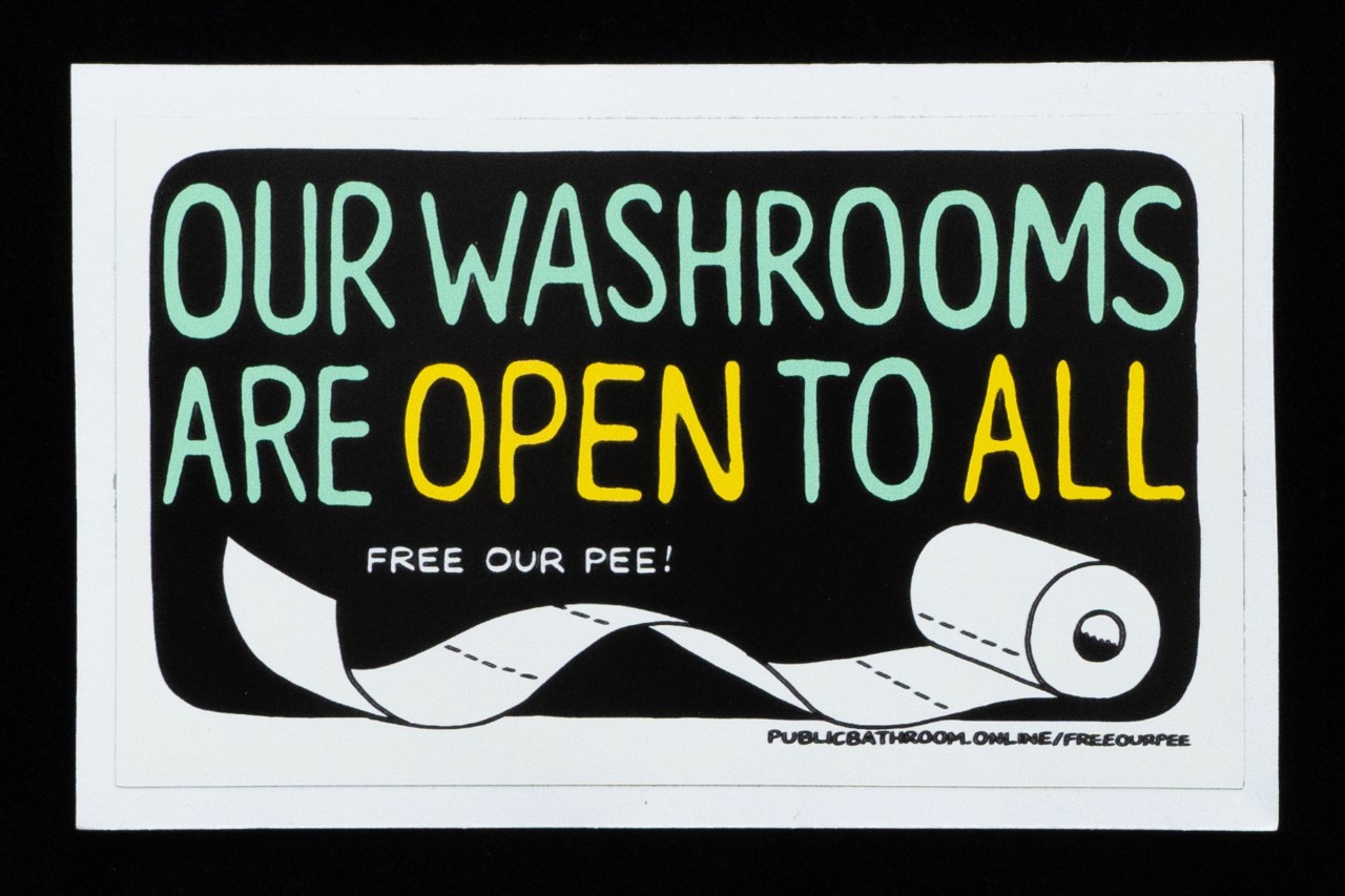 Free Our Pee Sticker