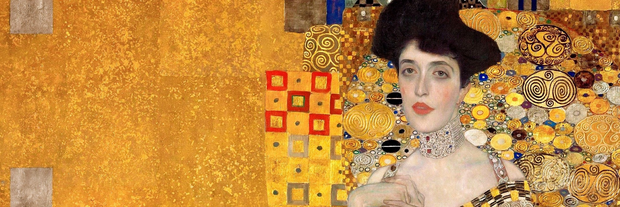 Gustav Klimt's Death and Life (1910-1915) famous painting. Original from Wikimedia Commons. Digitally enhanced by rawpixel.