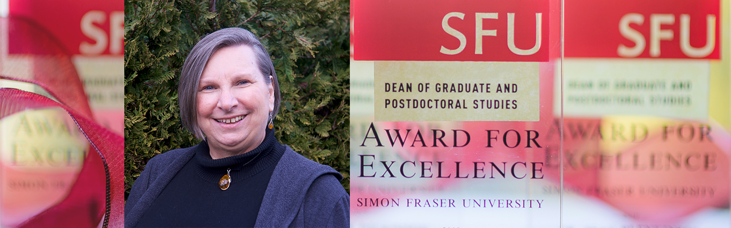 Ruth Anderson, 2020 Dean of Graduate Studies Award for Excellence in Service