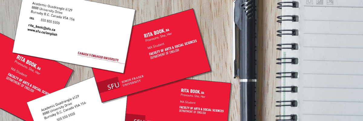 Business Cards for Graduate Students and Postdoctoral Fellows