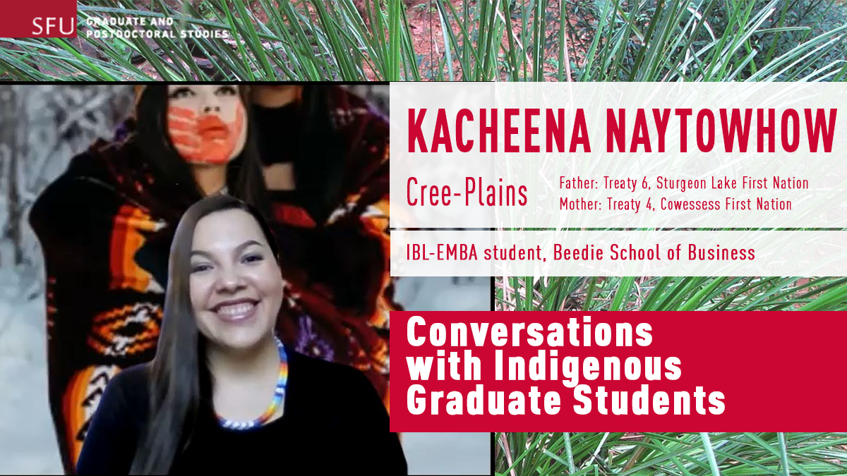 Conversations with Indigenous Graduate Students Harlan Pruden