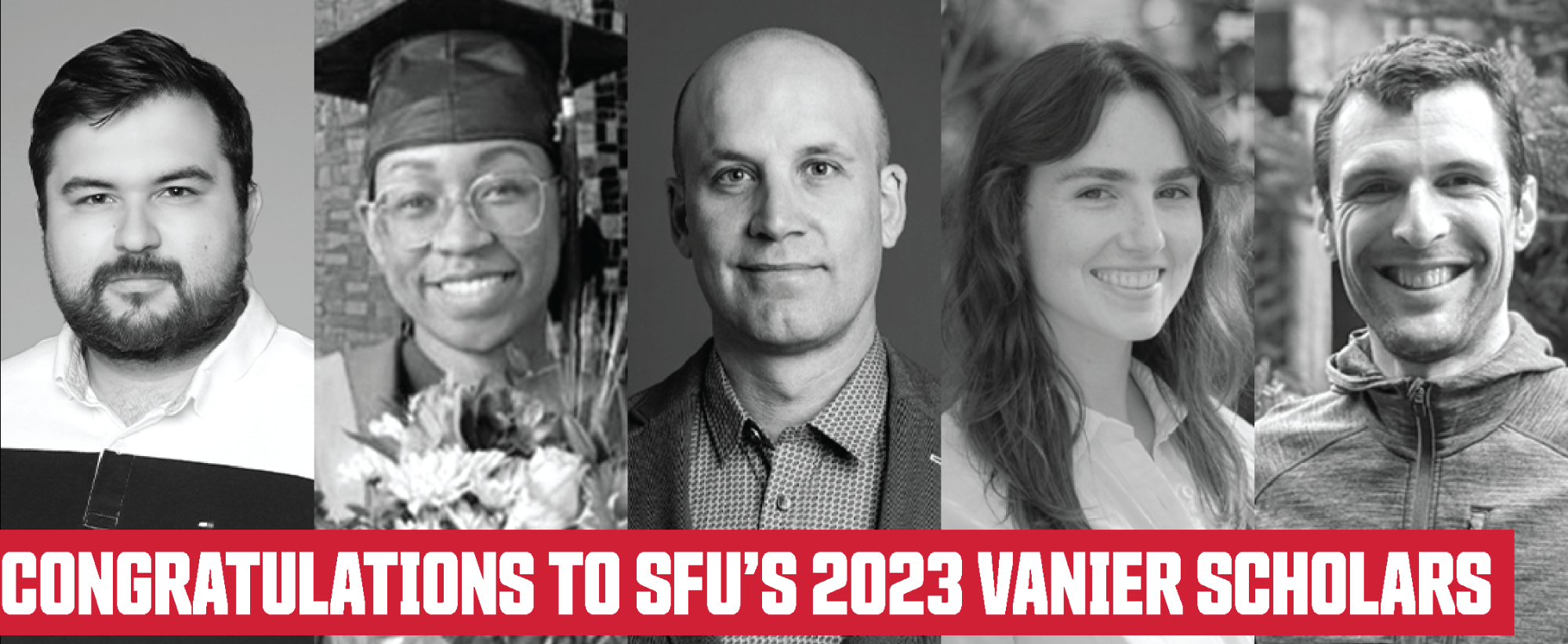 Congratulations to our 2023 SFU Vanier Scholars