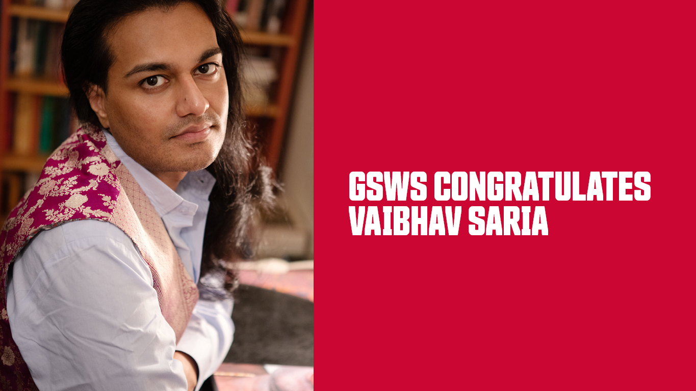 Vaibhav Saria wins Association for Asian Studies Book Prize