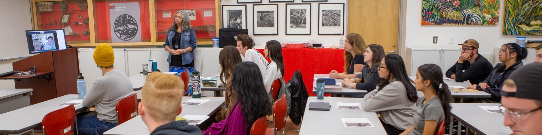 INDG 286 - Indigenous Peoples and British Columbia: An Introduction. Tuesday, September 20, 2022. Thunderbird Woman event.