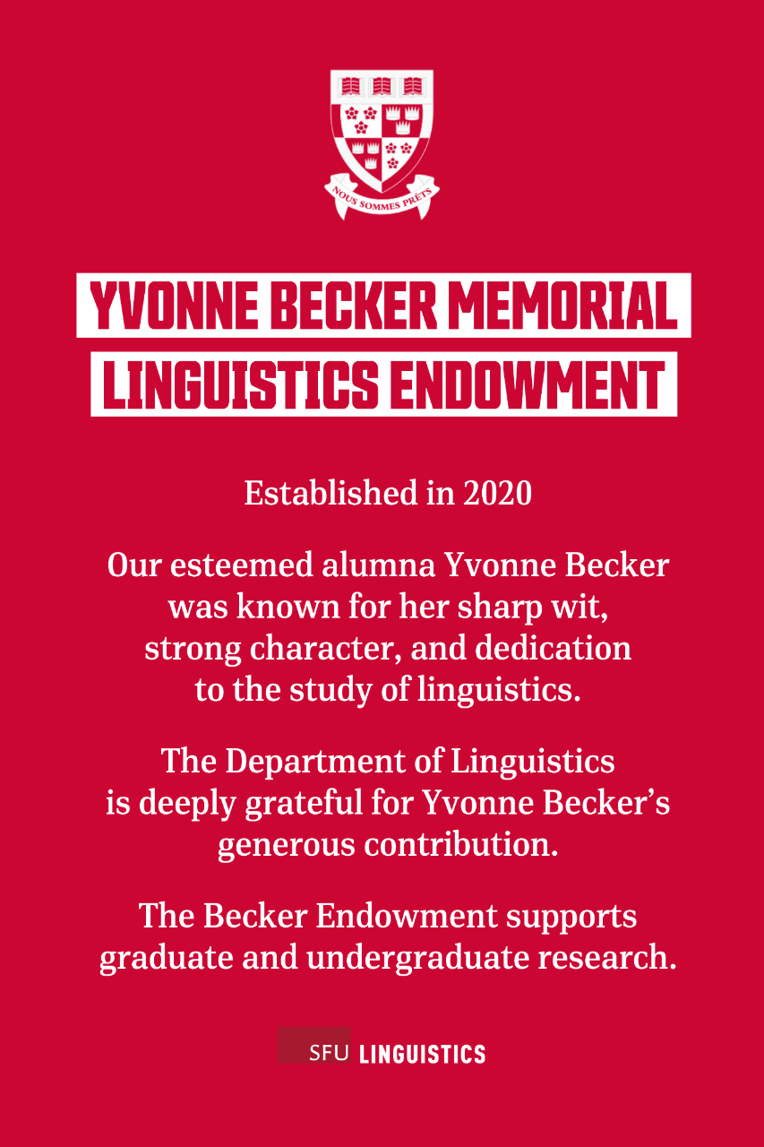 Yvonne Becker Plaque - 1