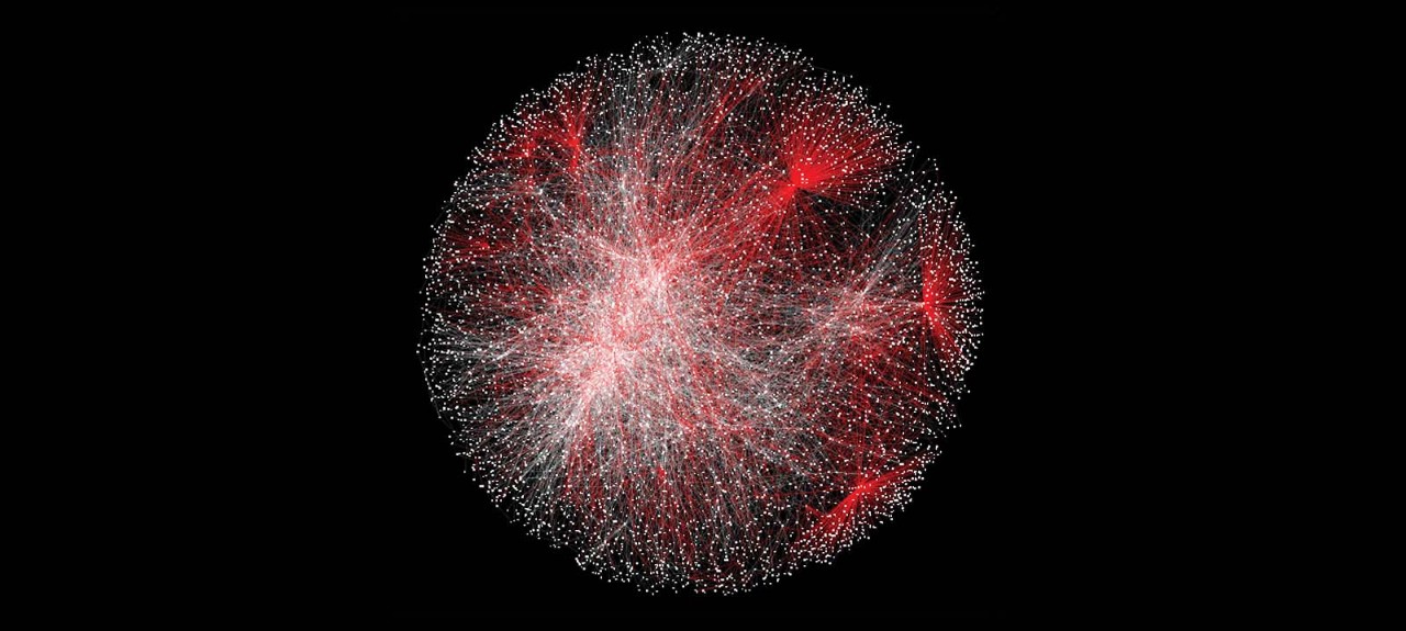 Protein interaction network, credit: Brinkman lab