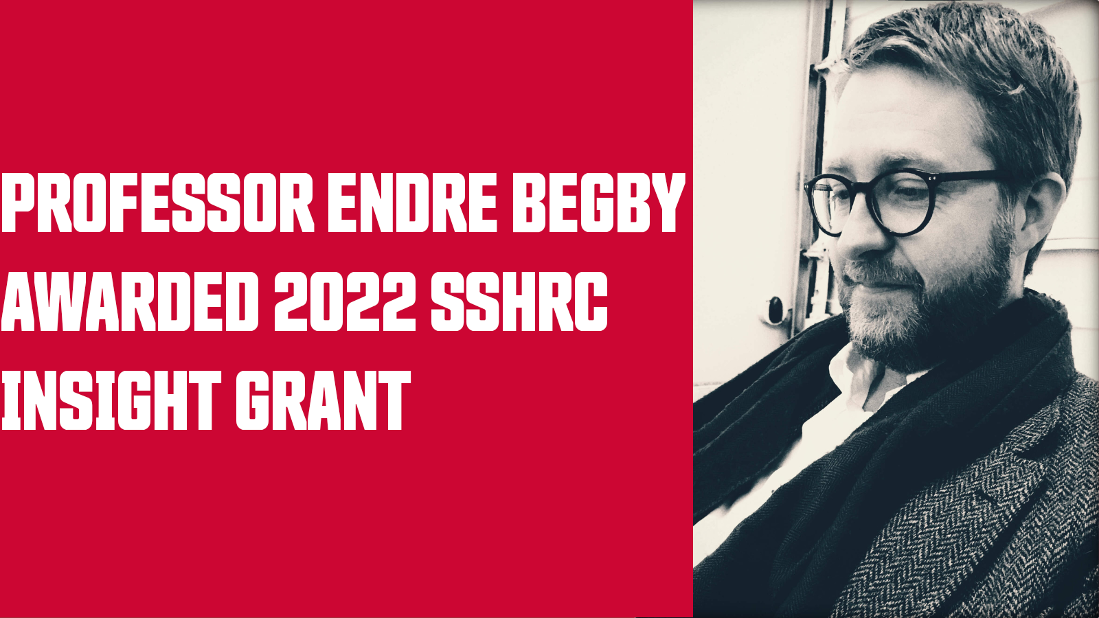 Endre Begby SSHRC Insight Grant