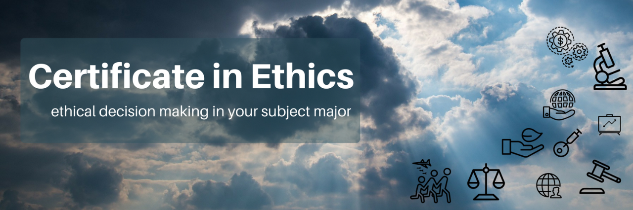 SFU Philosophy Ethics Certificate