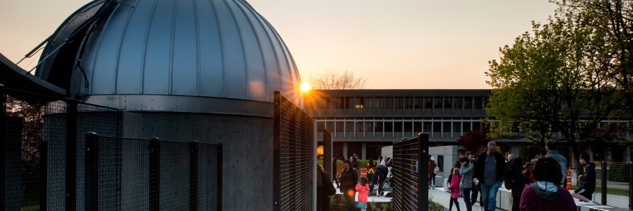 GrandOpening of Trottier Observatory and Courtyard Star Party