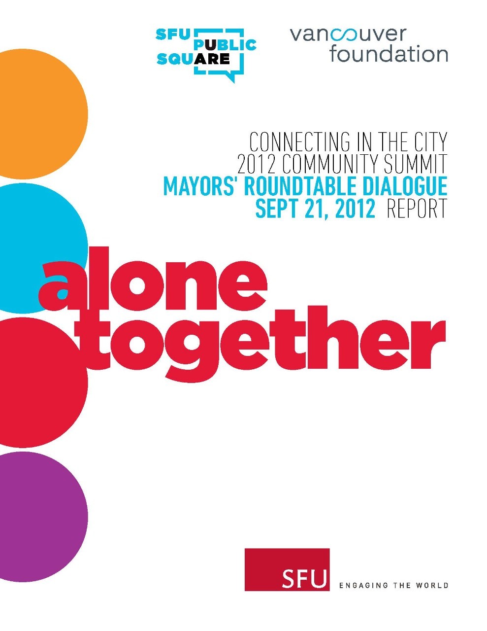 Mayor’s Roundtable Dialogue Report