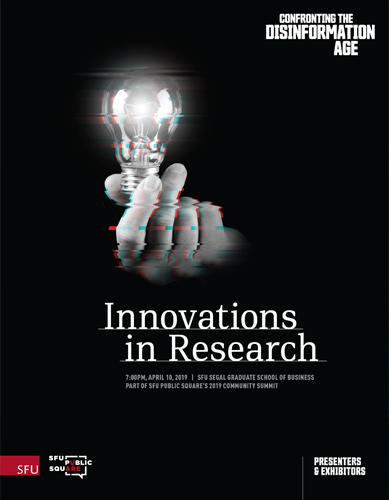 Innovations in Research Playbill