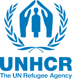Logo for the UNHCR