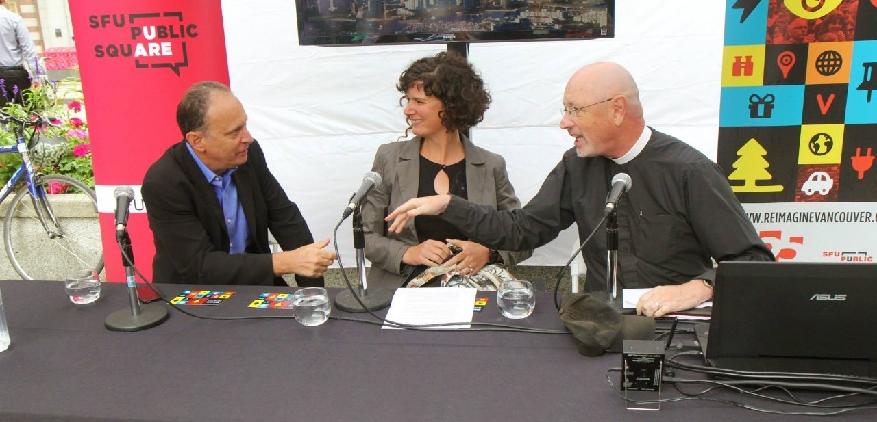 From left to right: Lance Berelowitz, Keltie Craig, and Peter Elliot