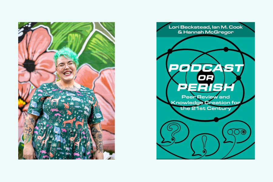 SFU Publishing Director Hannah McGregor's new book "Podcast or Perish" explores the Infinite Possibilities that Podcasting offers