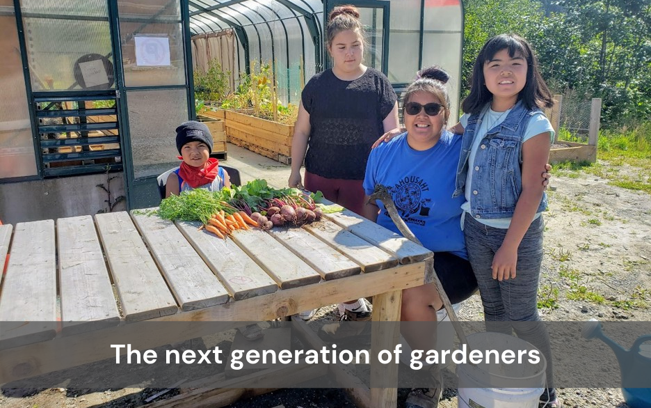 The next generation of gardeners