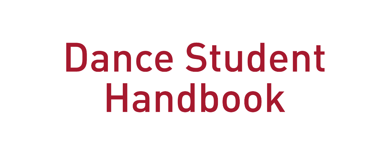 Dance Student Handbook