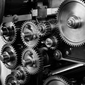 Machine Shop - gears of various sizes
