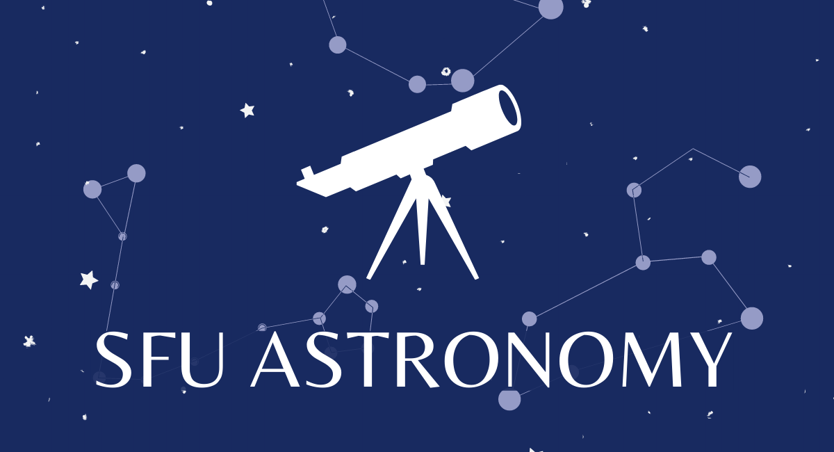 SFU Astronomy Club Logo Ideas (1200 × 650 px)