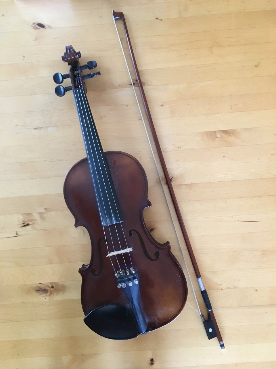 violin and bow
