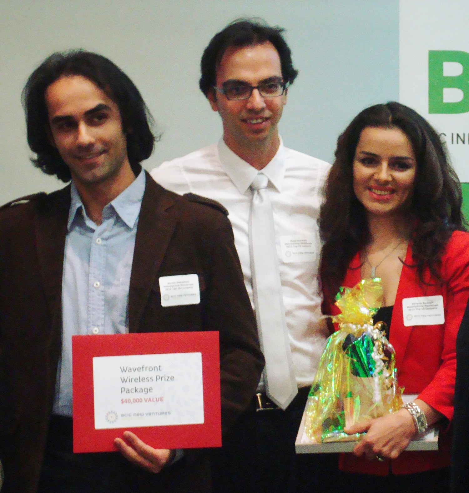 MetaOptima team collects WaveFront Wireless Prize at 2013 New Ventures Competition