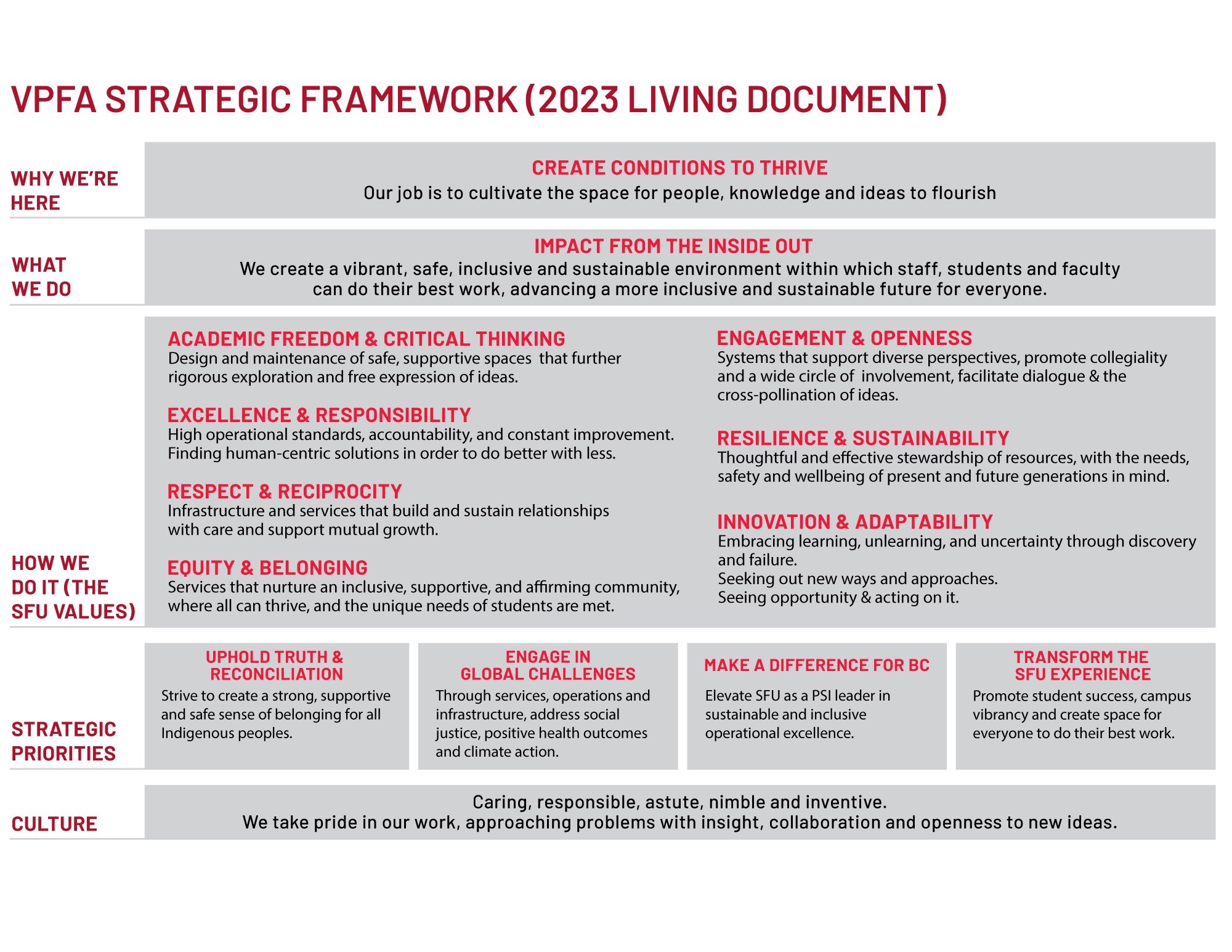 VPFA 2025 Strategic Framework