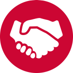 Handshake - Engaged community